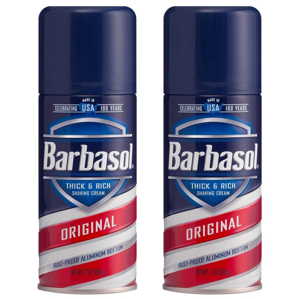 Barbasol Original Thick & Rich Shaving Cream, 7 oz Can Shaving & Grooming Pasteur Pharmacy