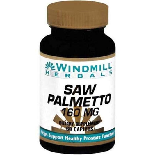 Windmill Herbals Saw Palmetto 160 Mg Caplets 60ct Vitamins & Supplements Pasteur Pharmacy