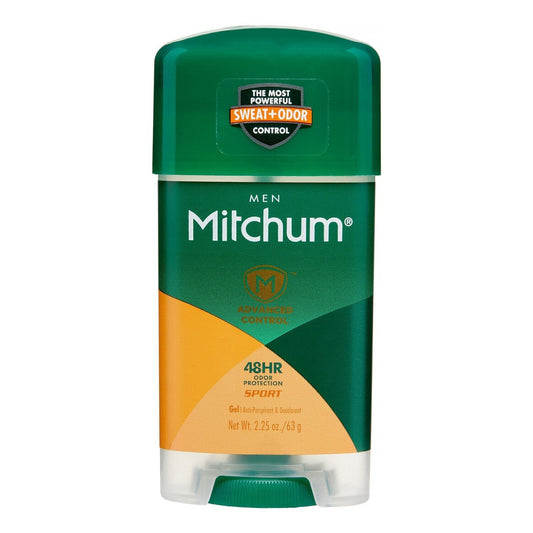 Mitchum Anti Perspirant & Deodorant, Men, Gel, Sport 2.25 Oz Deodorant Pasteur Pharmacy