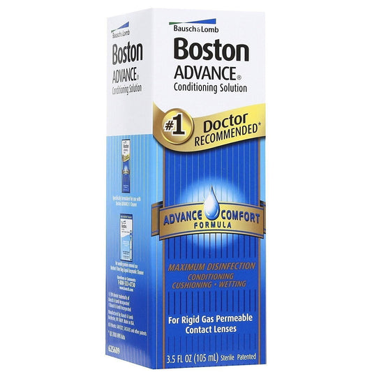 Bausch & Lomb Boston Advance Comfort Formula Conditioning Solution For Contact Lens, 3.5 Oz Vision Care Pasteur Pharmacy