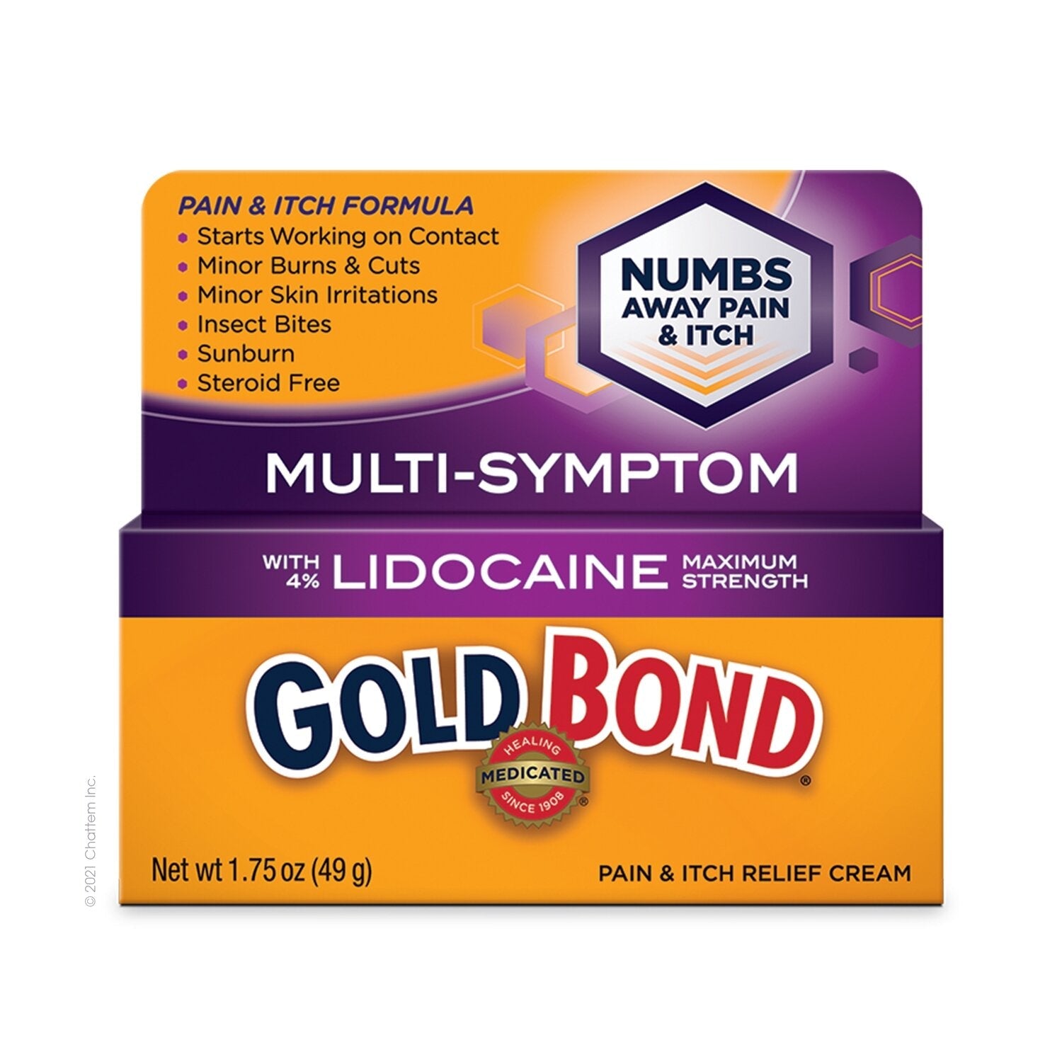 Gold Bond Pain And Itch Relief Cream With Lidocaine -1.75 Oz Health & Beauty Pasteur Pharmacy