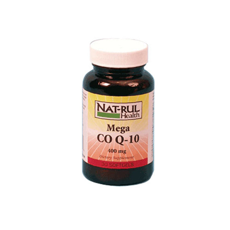 Natrul Health Mega Co-Enzyme Q-10 400 Mg Soft Gels Baby Health Pasteur Pharmacy
