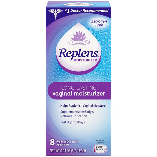 Replens Long Lasting Vaginal Moisturizer Pre-Filled Applicators 8 ct Health & Beauty Pasteur Pharmacy