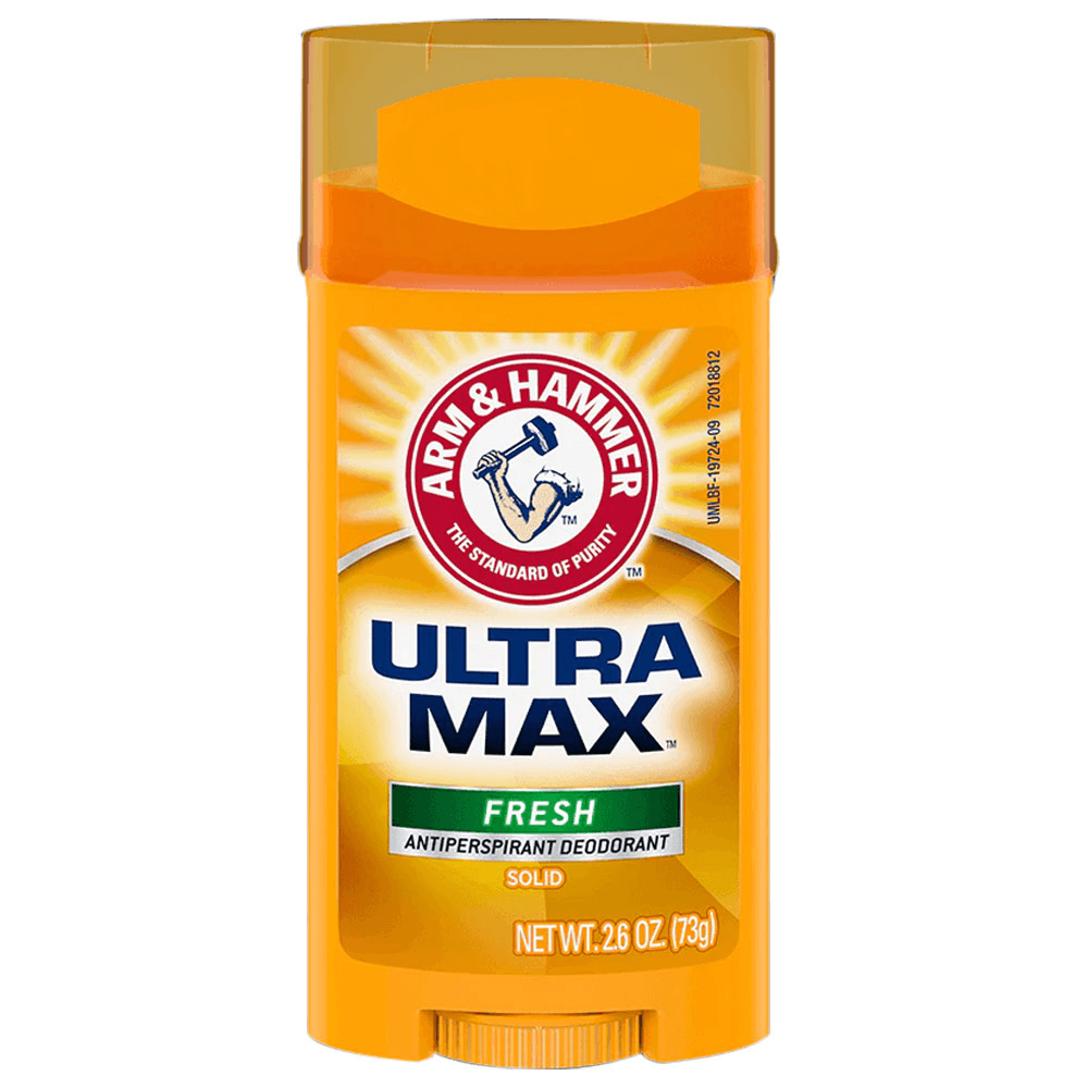 Arm & Hammer UltraMax Antiperspirant Deodorant - Fresh Scent, 2.6 oz (73g) Stick Deodorant & Anti-Perspirant Pasteur Pharmacy
