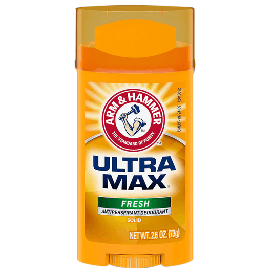 Arm & Hammer UltraMax Antiperspirant Deodorant - Fresh Scent, 2.6 oz (73g) Stick Deodorant & Anti-Perspirant Pasteur Pharmacy