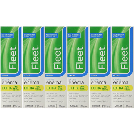 Fleet Laxative Saline Extra Enema For Adult Constipation, 7.8 Fl Oz, 1 Bottle Health & Beauty Pasteur Pharmacy