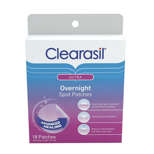 Clearasil Ultra Overnight Spot Patches 18 Ct Health & Beauty Pasteur Pharmacy