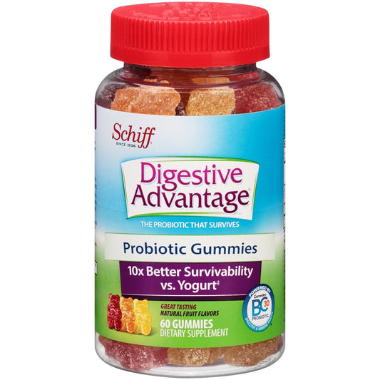 Digestive Advantage Daily Probiotic Gummies - Natural Fruit Flavors Vitamins & Supplements Pasteur Pharmacy