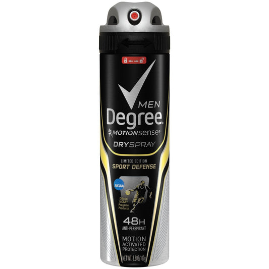 Degree Men Advanced Antiperspirant Deodorant Dry Spray, Sport Defense, 72-Hour Protection, 3.8 oz Deodorant & Anti-Perspirant Pasteur Pharmacy