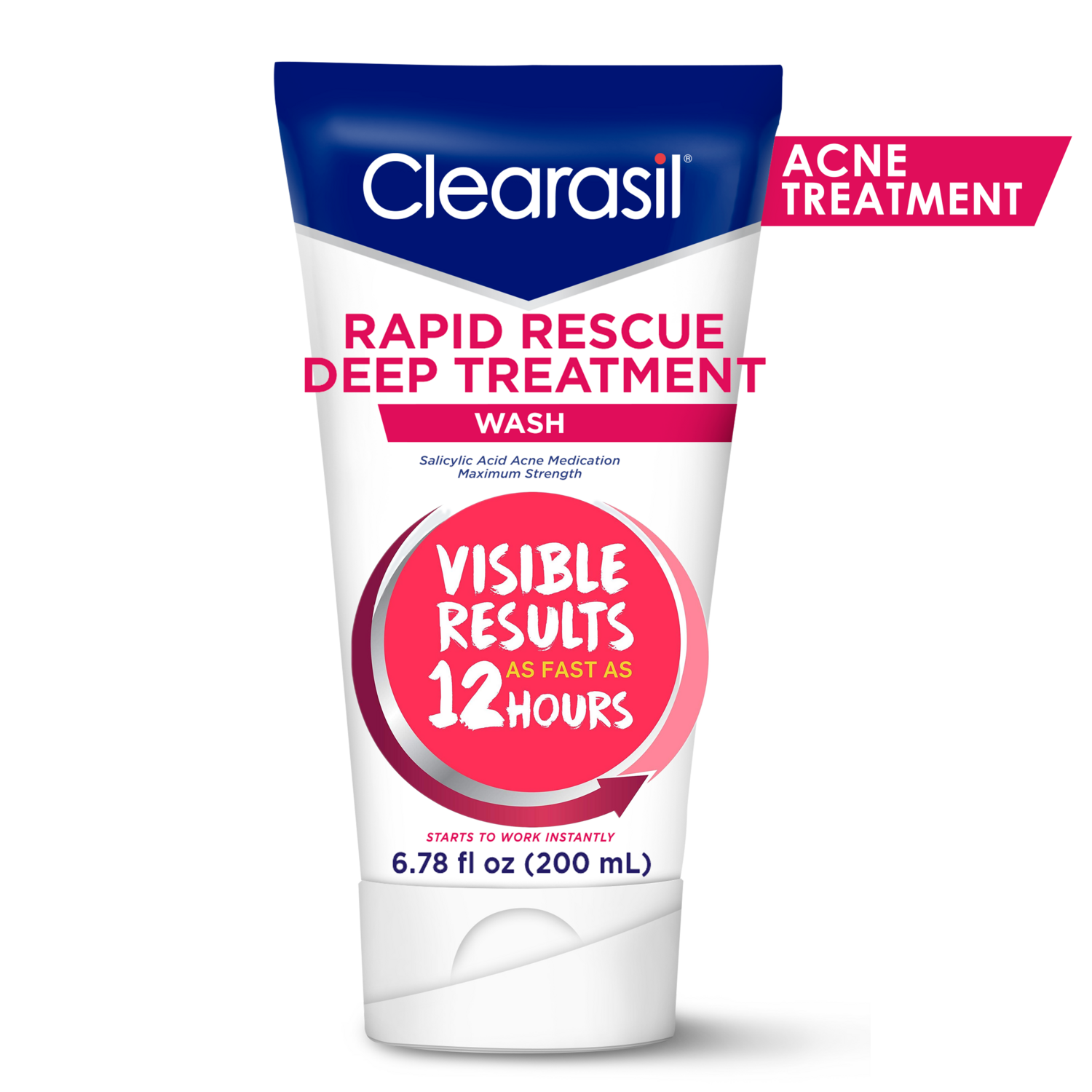 Clearasil Rapid Rescue Deep Treatment Wash 6.78 Oz Skin Care Pasteur Pharmacy