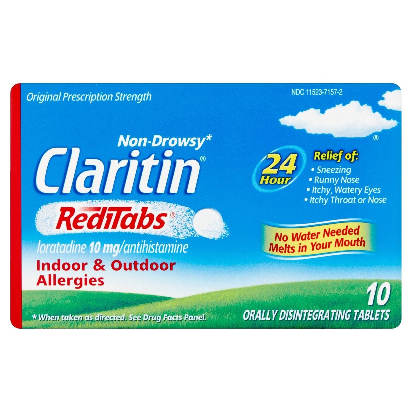 Claritin Reditabs Orally Disintegrating Tablets 10 Mg ct Health & Beauty Pasteur Pharmacy