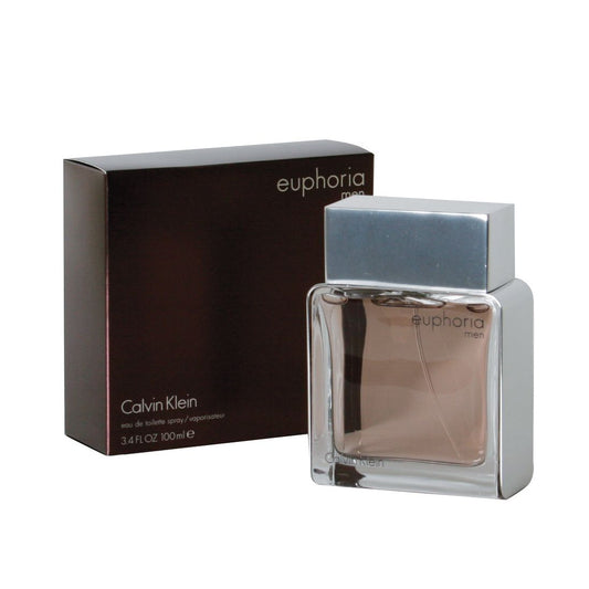 Calvin Klein Euphoria for Men Eau de Parfum, 3.4 fl oz Spray Perfume & Cologne Pasteur Pharmacy