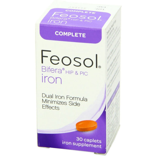 Feosol Complete Iron Supplement Caplets 30ct Vitamins & Supplements Pasteur Pharmacy