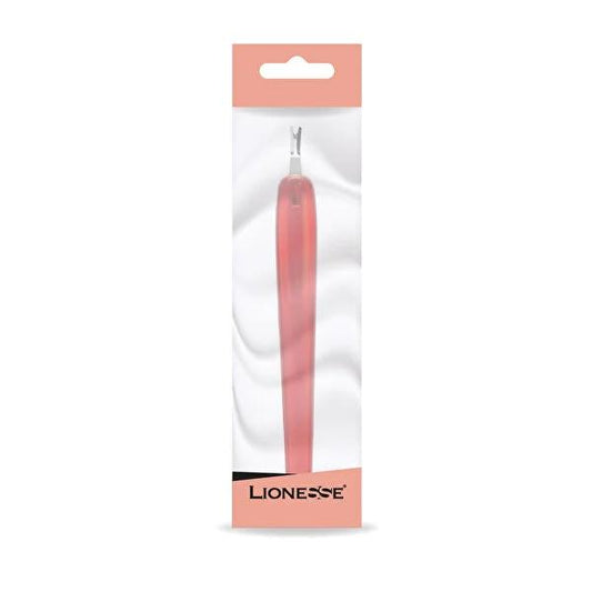 Lionesse Cuticle Pusher - Professional Nail Care Tool for Manicures & Pedicures, Effective Nail Skin Cleaner & Remover