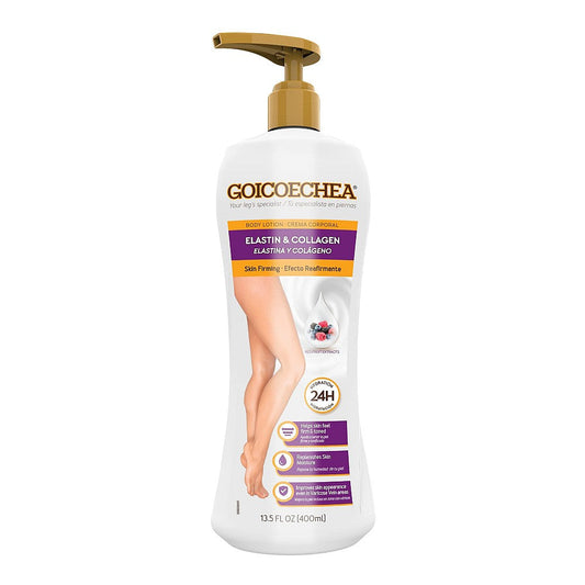 Goicoechea Body Lotion, Elastin, Collagen + Asian Extracts, Skin Firming 13.5 Oz Health & Beauty Pasteur Pharmacy