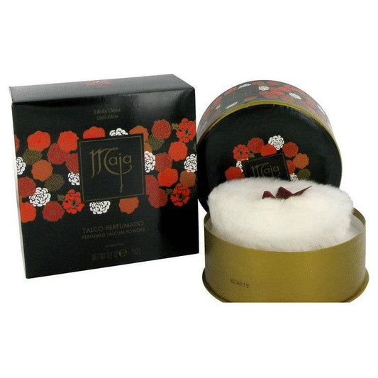 Maja Dusting Powder Talcum with Puff for Women 5.3 oz Dusting Powder Pasteur Pharmacy