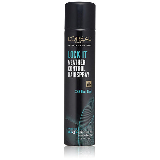 L'Oreal Paris Advanced Hairstyle Lock It Weather Control Hair Spray 8.25 oz Hair Spray Pasteur Pharmacy Default Title