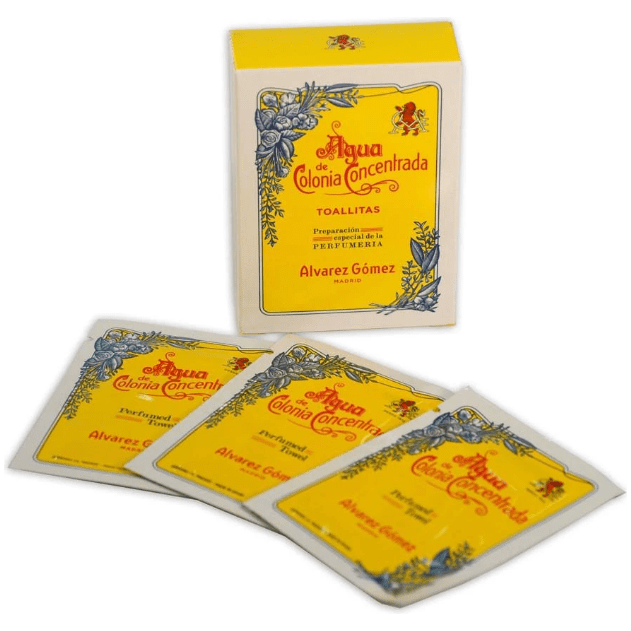 Agua De Colonia Concentrada For Men Perfumed Towelettes 10 Sachets Perfumed Towelettes Pasteur Pharmacy
