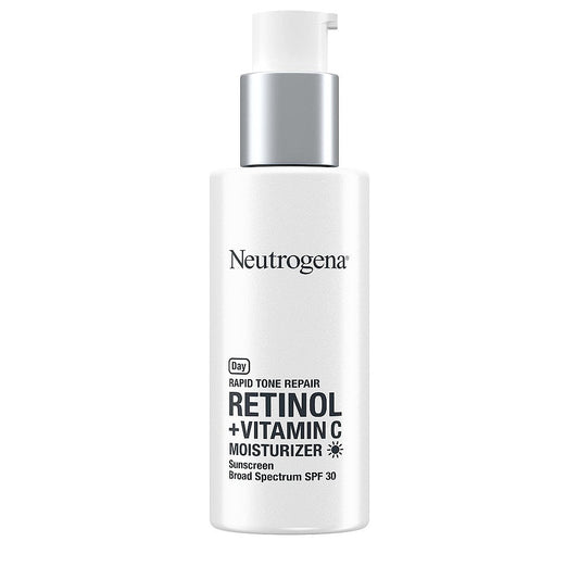 Neutrogena Rapid Tone Repair Moisturizer With Retinol Broad Spectrum SPF 30 Sunscreen - Travel Size 1 Fl Oz