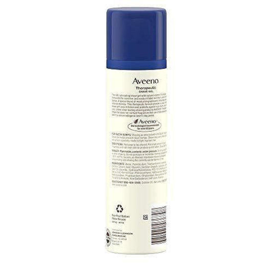 Aveeno Therapeutic Shave Gel With Oat, For Sensitive Skin, 7 Oz Shaving & Grooming Pasteur Pharmacy