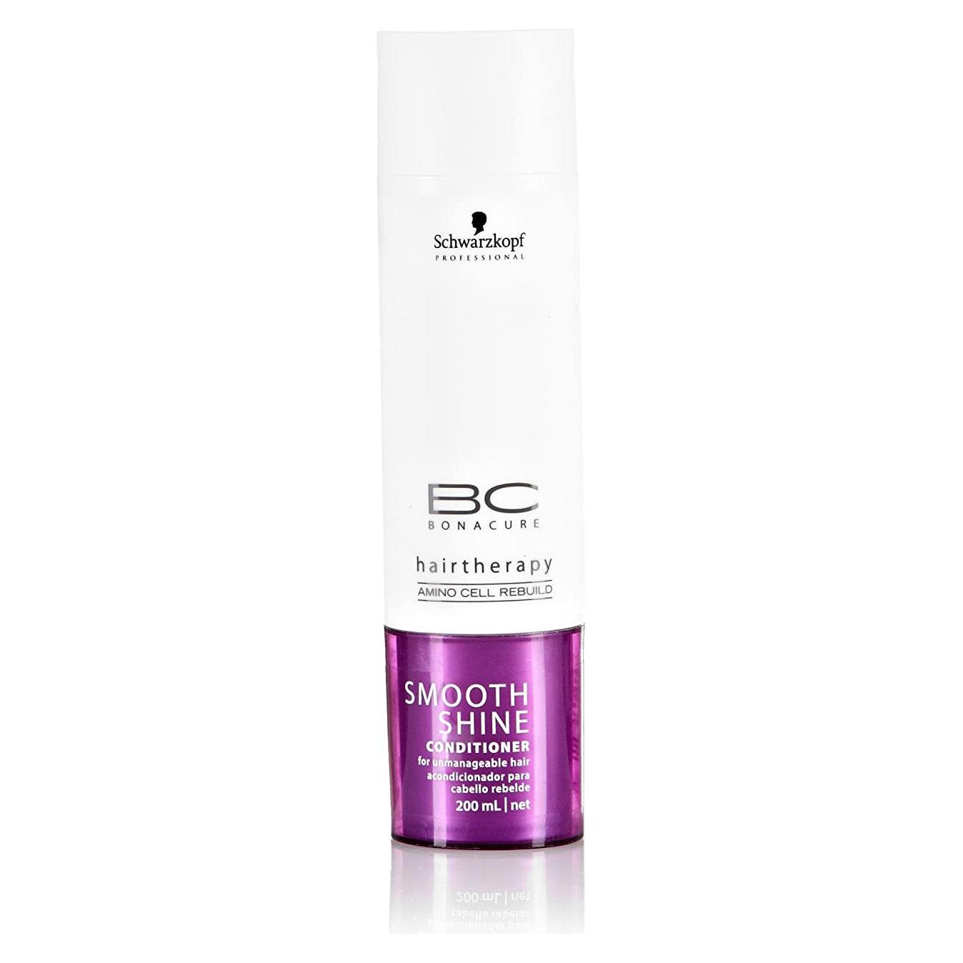 Schwarzkopf BC Bonacure Smooth Shine Conditioner for for Unmanageable Hair 200ml Hair Conditioner Pasteur Pharmacy
