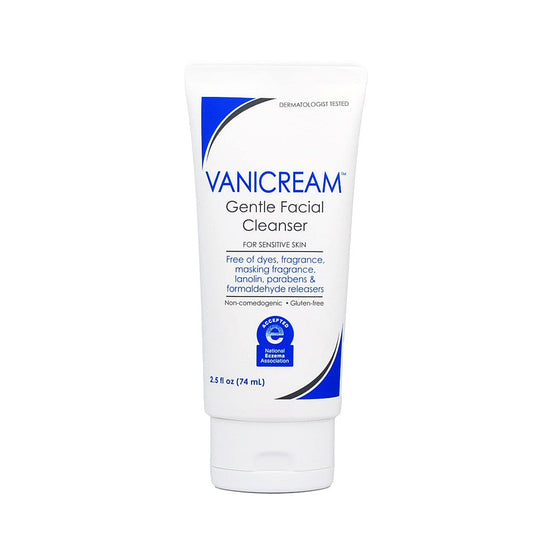 Vanicream Gentle Facial Cleanser - 2.5 Fl Oz - Formulated Without Common Irritants For Those With Sensitive Skin Facial Cleansers Pasteur Pharmacy