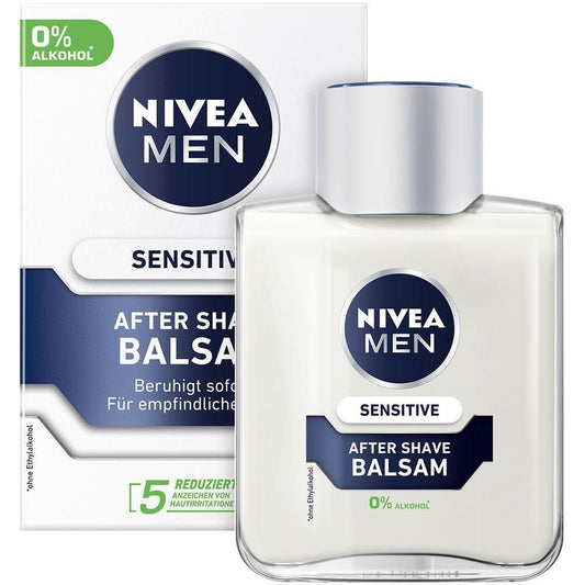 Nivea Men After Shave Balsam 100 Ml Sensitive Lotion & Moisturizer Pasteur Pharmacy