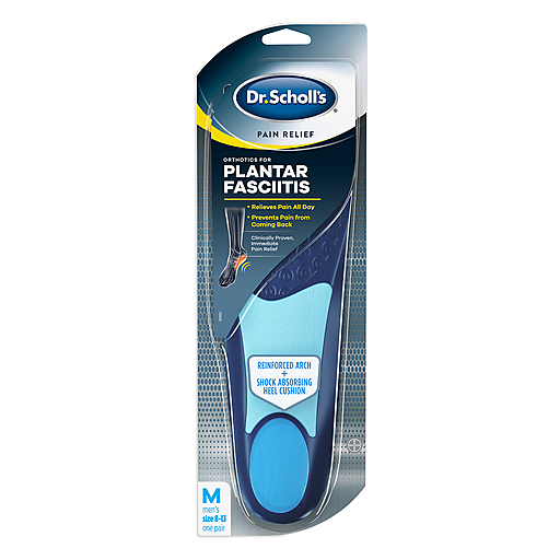 Dr Scholls Pain Relief For Plantar Fasciitis Men 1 Pair Insoles & Inserts Pasteur Pharmacy