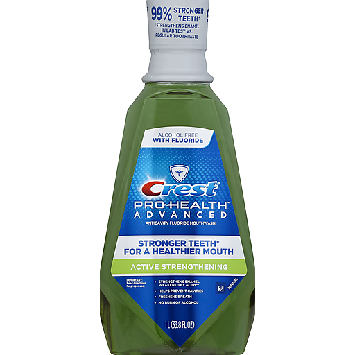 Crest Pro-Health Advanced Active Strengthening Mouthwash 1 L Mouthwash Pasteur Pharmacy