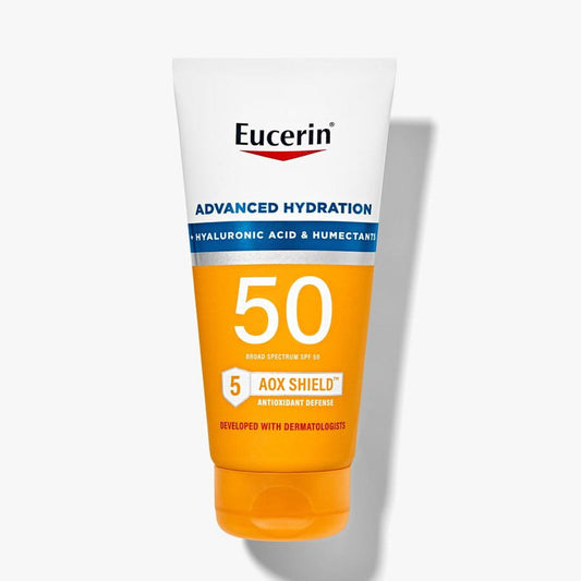 Eucerin Sun Advanced Hydration SPF 50 Sunscreen Lotion - 5 Fl Oz Lotion & Moisturizer Pasteur Pharmacy