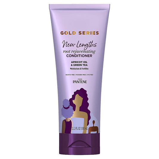 Pantene Gold Series Root Rejuvenating Conditioner With Apricot Oil & Green Tea - 11.1 Fl Oz Conditioners Pasteur Pharmacy