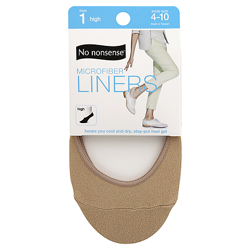 No nonsense Microfiber High Nude 4-10 Liners Clothing Pasteur Pharmacy