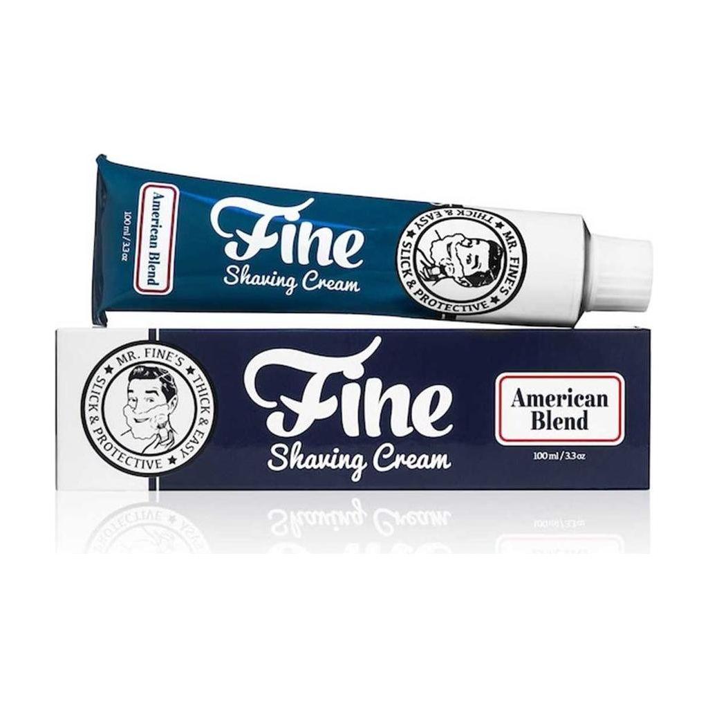Fine Accoutrements American Blend Shaving Collection Shaving Set Pasteur Pharmacy Shaving Cream Tube 3.3 oz