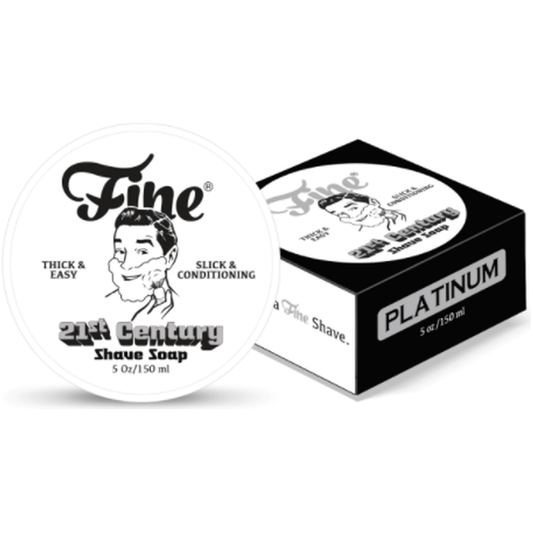 Fine Accoutrements Platinum Shaving Soap 5 oz Shaving Soap Pasteur Pharmacy