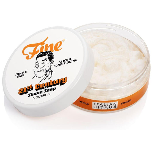 Fine Accoutrements Italian Citrus Shaving Collection Shaving Set Pasteur Pharmacy Shaving Soap 5 oz
