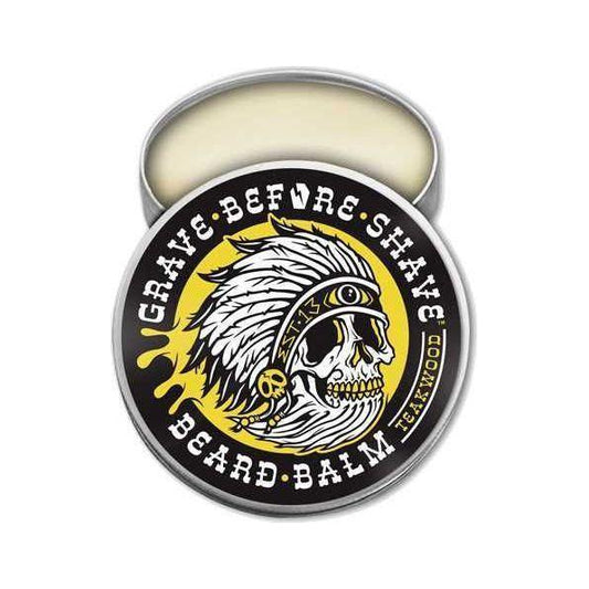 Fisticuffs Grave Before Shave Teakwood Beard Balm 60 g Shaving & Grooming Pasteur Pharmacy