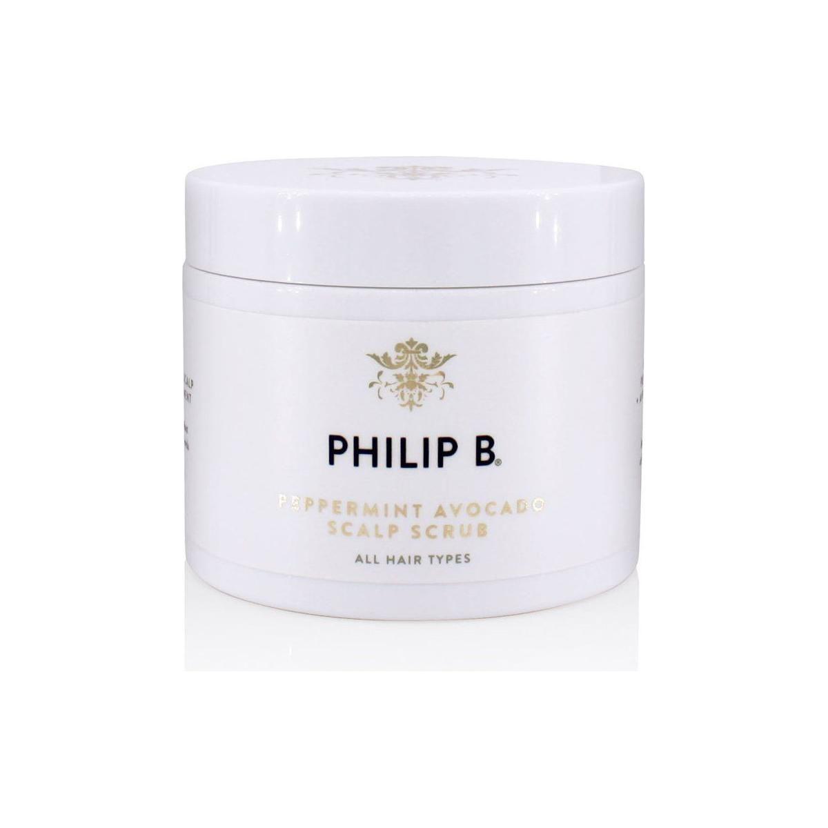 Philip B. Peppermint Avocado Scalp Scrub 8 Oz Scalp Scrub Pasteur Pharmacy