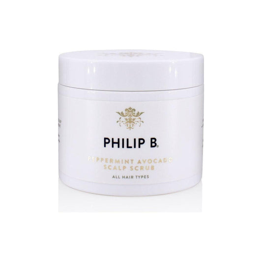 Philip B. Peppermint Avocado Scalp Scrub 8 Oz Scalp Scrub Pasteur Pharmacy
