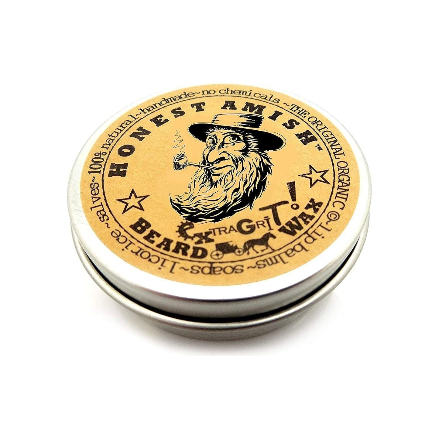 Honest Amish Extra Grit Beard Wax 2 Oz Beard Wax Pasteur Pharmacy