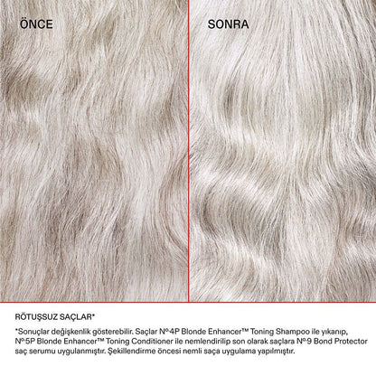 Champú tonificante Olaplex No.4P Blonde Enhancer para brillo 250ml