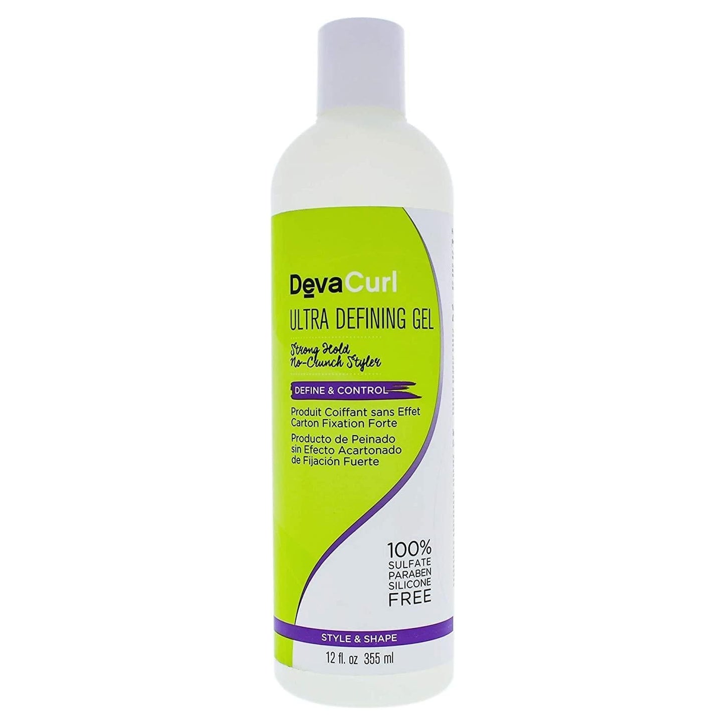 DevaCurl Ultra Defining Gel Strong Hold For Style & Shape 12 Oz Hair Styling Gel Pasteur Pharmacy