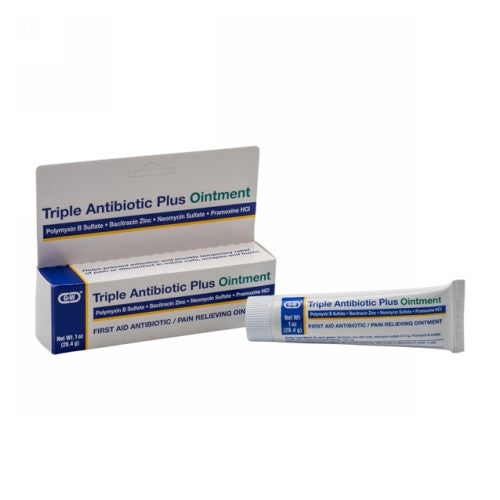 G & W Laboratories Triple Antibiotic Plus Oinment, 30 Grams First Aid Pasteur Pharmacy
