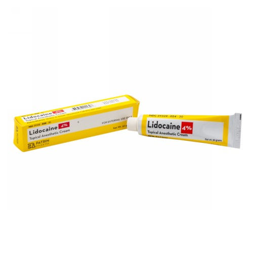 Patrin Lidocaine 4% Topical Antiseptic Cream, 30 Grams Skin Care Pasteur Pharmacy