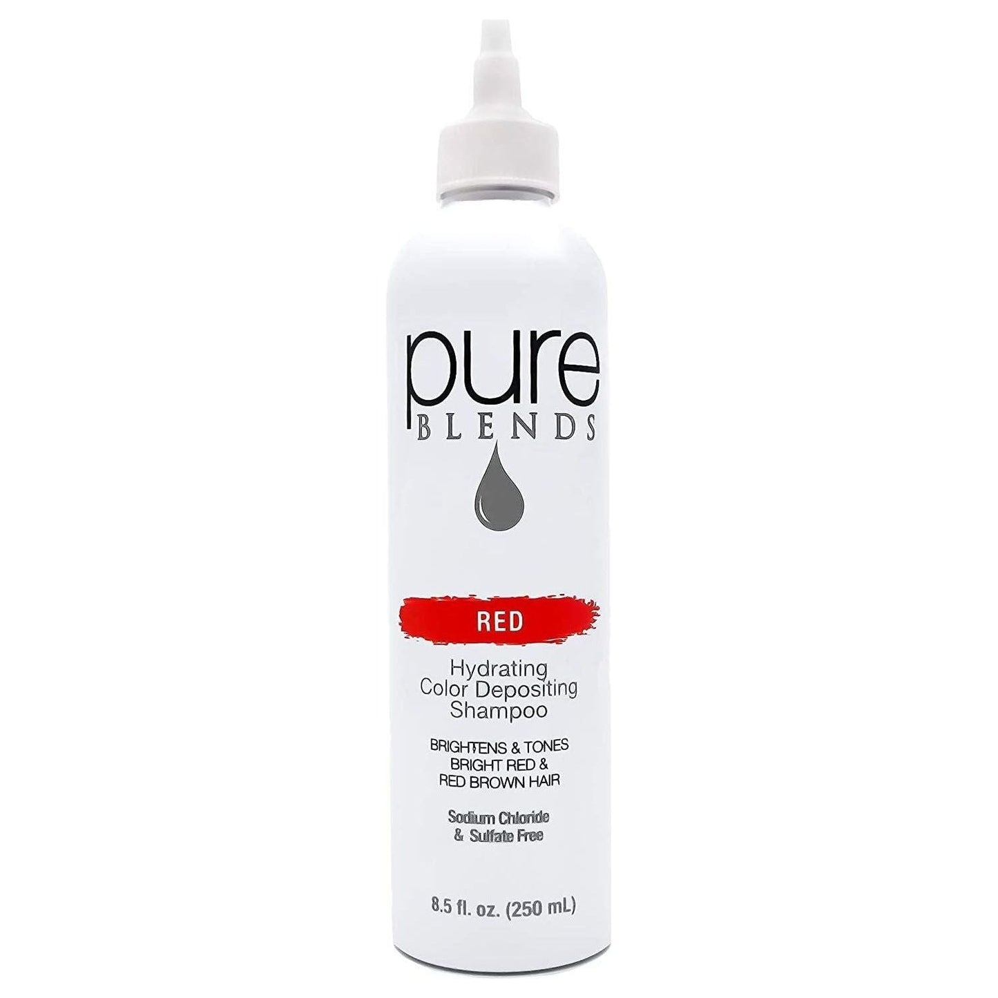 Pure Blends Hydrating Color Depositing Shampoo - Red 8.5 oz Shampoo Pasteur Pharmacy