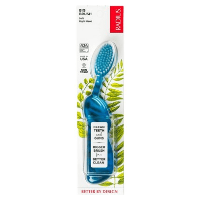 Radius Original Right Hand Toothbrush Soft Toothbrush Pasteur Pharmacy