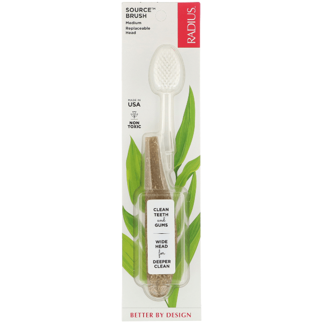 Radius Toothbrush With Replacement Head - Medium Toothbrush Pasteur Pharmacy
