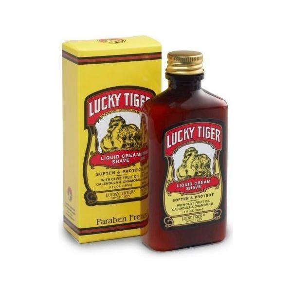 Lucky Tiger Liquid Cream Shave 5 fl oz Shaving Cream Pasteur Pharmacy