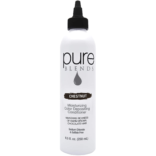 Pure Blends Hydrating Color Depositing Conditioner Chestnut 8.5 oz / 250 ml Hair Conditioner Pasteur Pharmacy