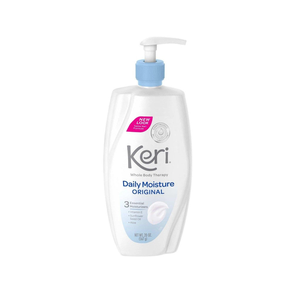 Keri Daily Dry Skin Therapy Moisture Original Body Lotion, 20 Oz Lotion & Moisturizer Pasteur Pharmacy
