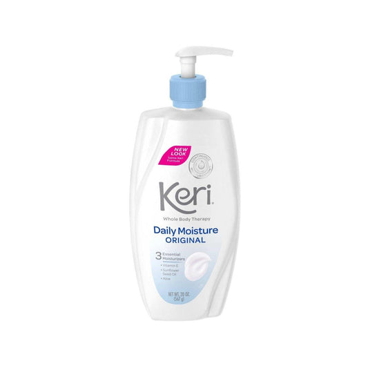 Keri Daily Dry Skin Therapy Moisture Original Body Lotion, 20 Oz Lotion & Moisturizer Pasteur Pharmacy